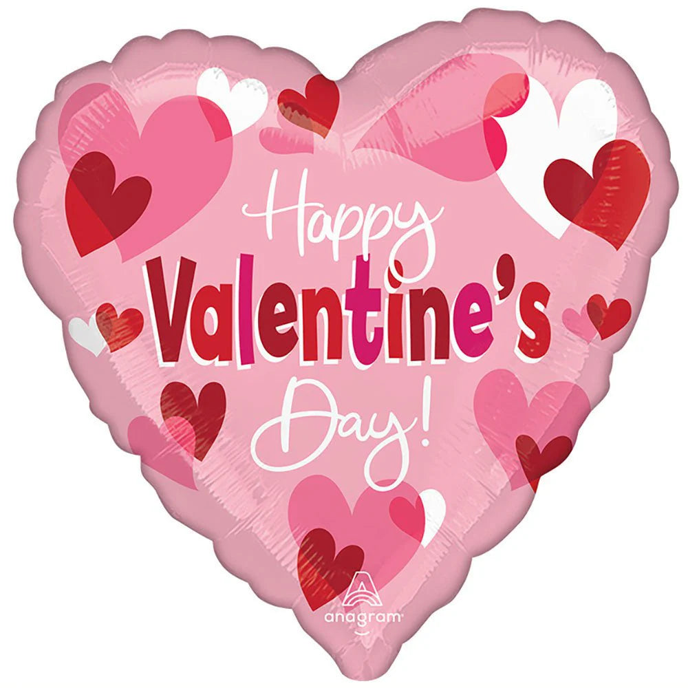 PLAYFUL HEARTS HELIUM BALLOON