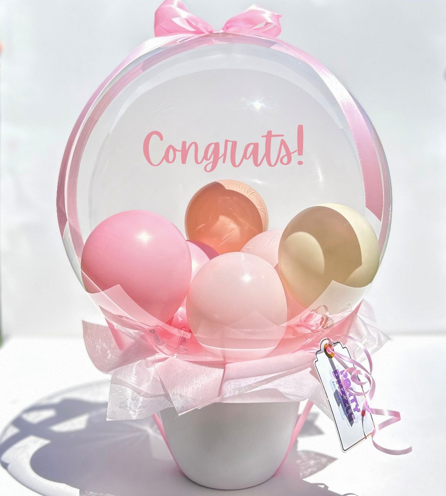 Pink & Blush Balloon Gift