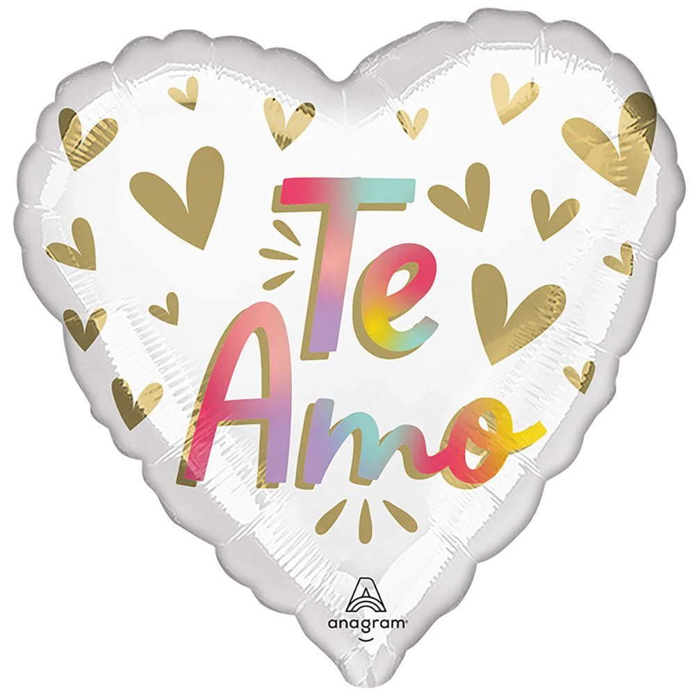 TE AMO DIFFUSED OMBRE HELIUM BALLOON