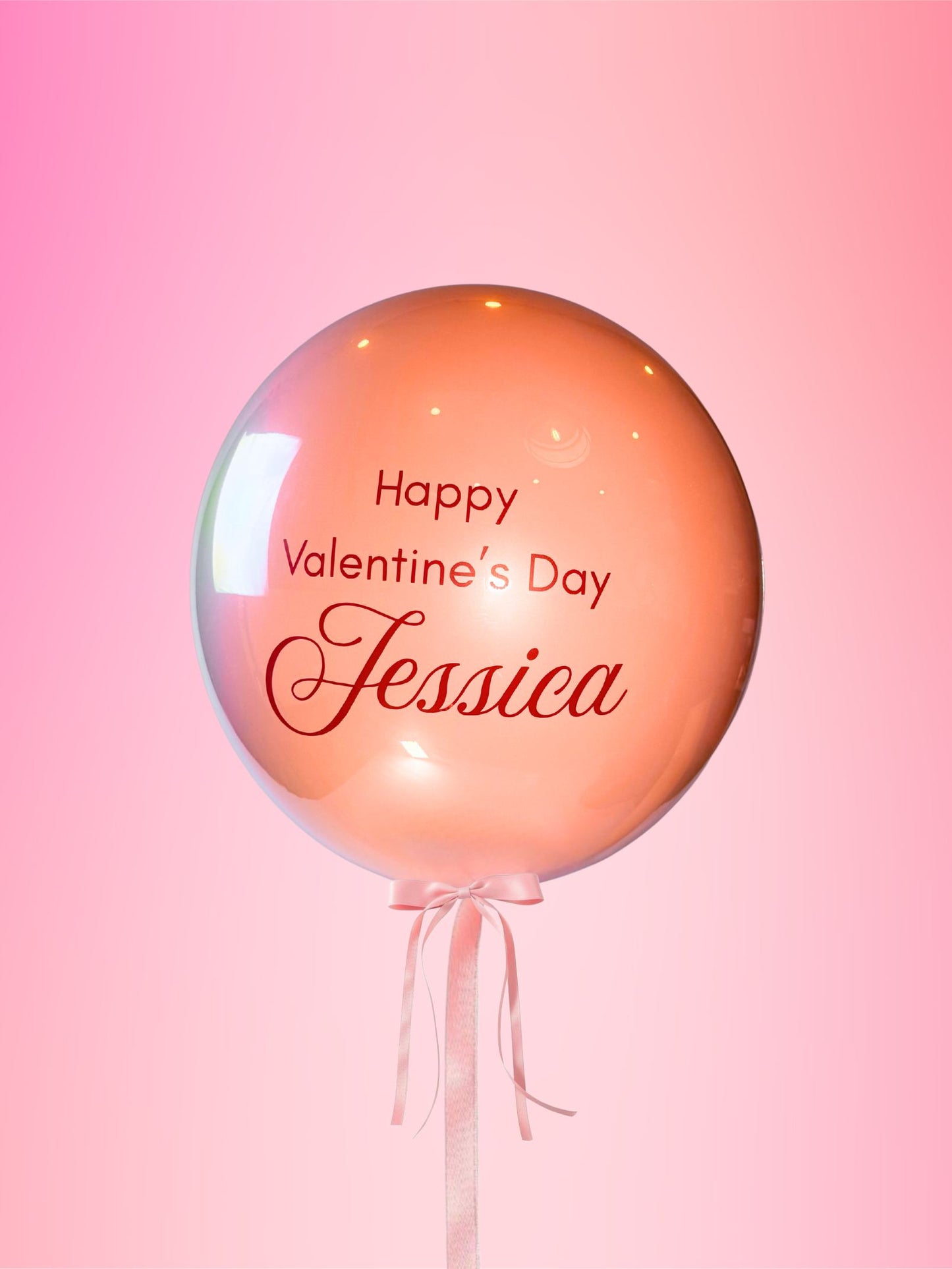 Sweetheart Pink Valentine's Day Jumbo Helium Balloon