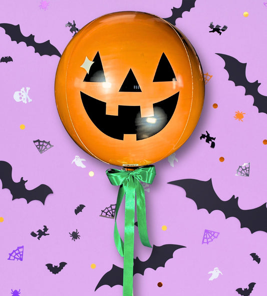 Jack O'Lantern Helium Balloon